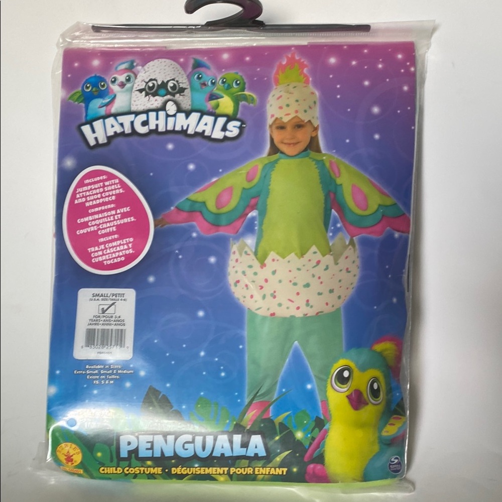 Hatchimals Penguala Child Costume Size Small New Halloween Dress Up Imagination